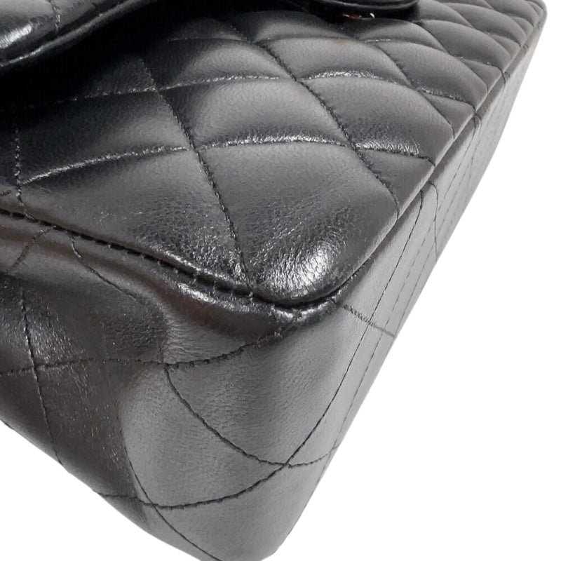 シャネル CHANEL マトラッセ23　チェーンショルダー A01113 ブラック ゴールド金具 ラムスキン レディース ショルダーバッグ