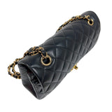 シャネル CHANEL マトラッセ23　チェーンショルダー A01113 ブラック ゴールド金具 ラムスキン レディース ショルダーバッグ