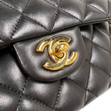 シャネル CHANEL マトラッセ23　チェーンショルダー A01113 ブラック ゴールド金具 ラムスキン レディース ショルダーバッグ