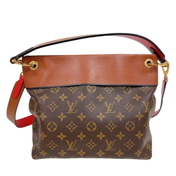 ルイ・ヴィトン LOUIS VUITTON テュイルリーブザス M43157 ブラウン　ゴールド金具 モノグラム・キャンバス レザー レディース ハンドバッグ