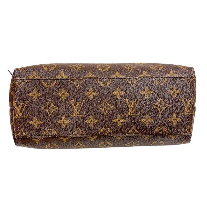 ルイ・ヴィトン LOUIS VUITTON テュイルリーブザス M43157 ブラウン　ゴールド金具 モノグラム・キャンバス レザー レディース ハンドバッグ