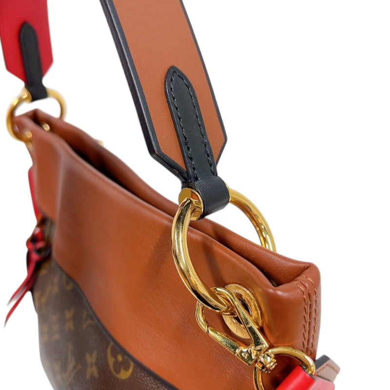ルイ・ヴィトン LOUIS VUITTON テュイルリーブザス M43157 ブラウン　ゴールド金具 モノグラム・キャンバス レザー レディース ハンドバッグ