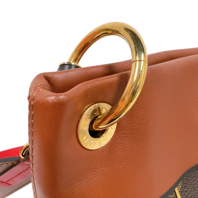 ルイ・ヴィトン LOUIS VUITTON テュイルリーブザス M43157 ブラウン　ゴールド金具 モノグラム・キャンバス レザー レディース ハンドバッグ