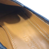 グッチ GUCCI ホースビット クロコダイル ローファー 406994 ネイビー クロコダイルレザー メンズ ローファー