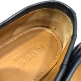 グッチ GUCCI ホースビット クロコダイル ローファー 406994 ネイビー クロコダイルレザー メンズ ローファー