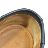 グッチ GUCCI ホースビット クロコダイル ローファー 406994 ネイビー クロコダイルレザー メンズ ローファー