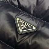 プラダ PRADA トライアングルロゴ ダウンベスト SGA482 ネイビー ナイロン メンズ ダウンベスト