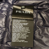 プラダ PRADA トライアングルロゴ ダウンベスト SGA482 ネイビー ナイロン メンズ ダウンベスト