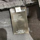 バレンシアガ BALENCIAGA ロゴ総柄バギーデニムパンツ 2020年 626130 ブラック デニム メンズ デニムパンツ