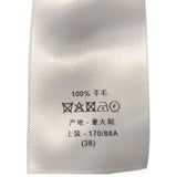 クリスチャン・ディオール Christian Dior マリニエール半袖ボーダーニット 344S02AM233 ネイビー ウール レディース ニット