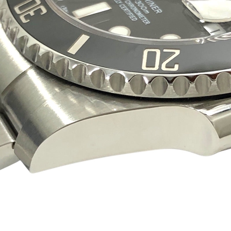 ロレックス ROLEX サブマリーナーデイト ランダムシリアル 116610LN ブラック SS メンズ 腕時計