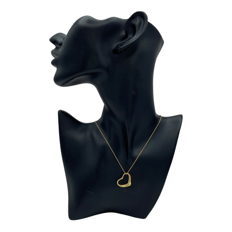 ティファニー TIFFANY＆CO オープンハートネックレス ゴールド 18K ジュエリー