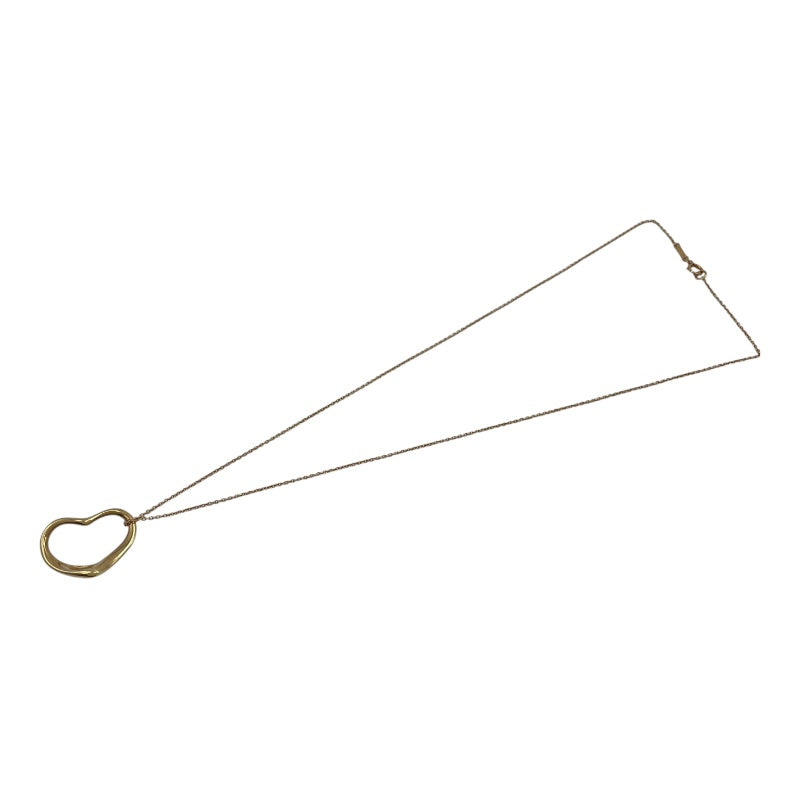 ティファニー TIFFANY＆CO オープンハートネックレス ゴールド 18K ジュエリー