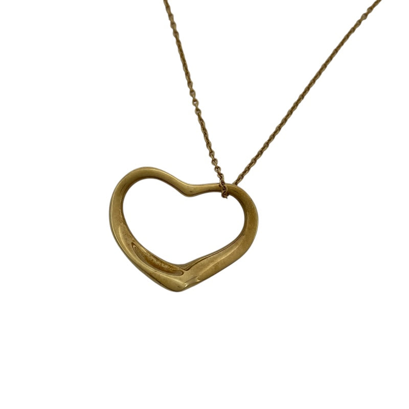 ティファニー TIFFANY＆CO オープンハートネックレス ゴールド 18K ジュエリー