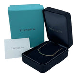 ティファニー TIFFANY＆CO Tスマイルネックレススモール ゴールド Au750 ジュエリー