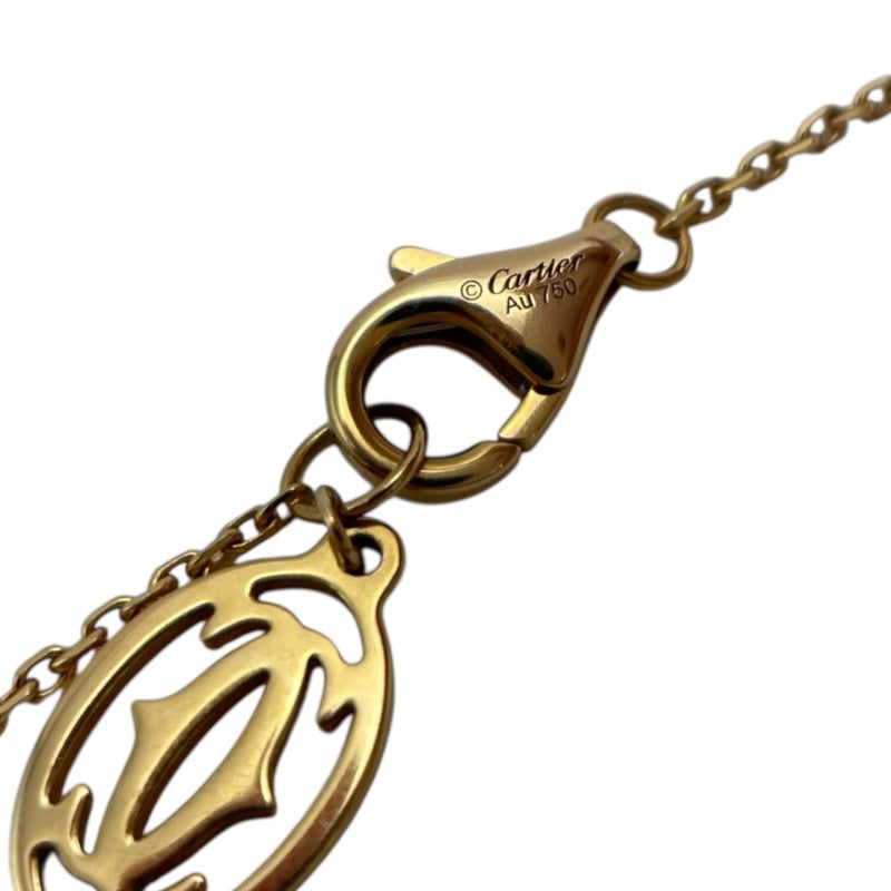 カルティエ Cartier ダムールネックレス ピンクゴールド Au750 ダイヤモンド ジュエリー