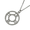 ティファニー TIFFANY＆CO アトラスメダリオンネックレス ホワイトゴールド Au750 ダイヤモンド ジュエリー