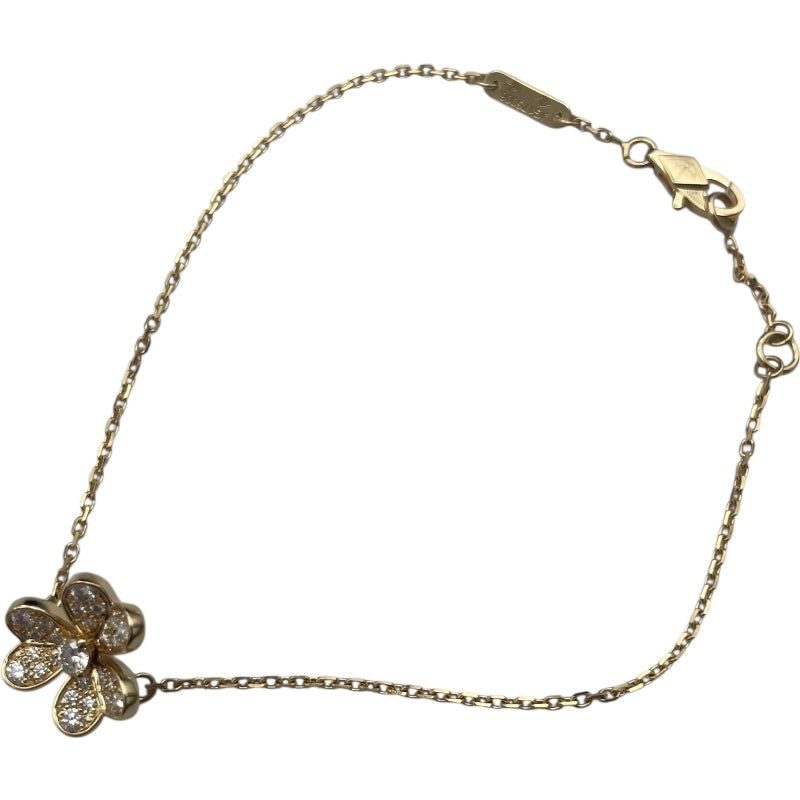 ヴァンクリーフ＆アーペル Van Cleef & Arpels フリヴォルミニパヴェダイヤブレス イエローゴールド 750 ジュエリー