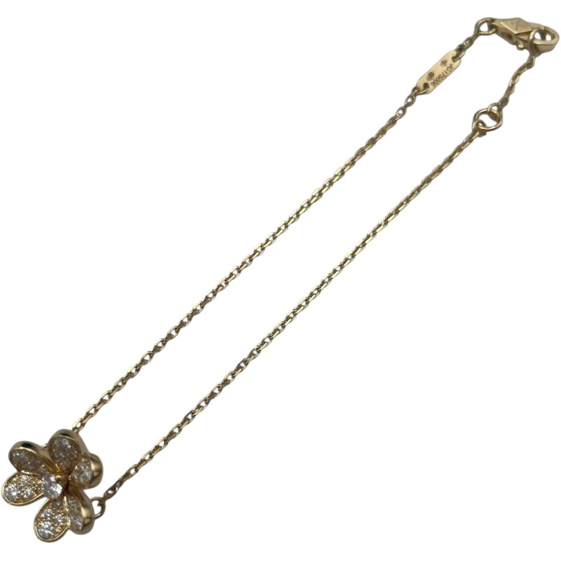 ヴァンクリーフ＆アーペル Van Cleef & Arpels フリヴォルミニパヴェダイヤブレス イエローゴールド 750 ジュエリー