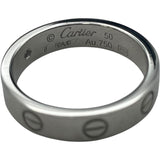 カルティエ Cartier ミニラブリング 1Pダイヤ ホワイト ゴールド 750WG ジュエリー