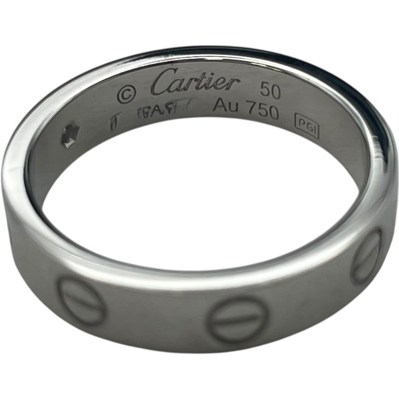 カルティエ Cartier ミニラブリング 1Pダイヤ ホワイト ゴールド 750WG ジュエリー