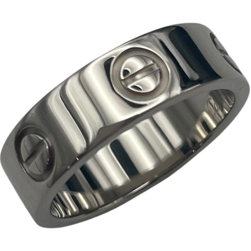 カルティエ Cartier ラブリング ホワイト ゴールド 750WG ダイヤモンド ジュエリー