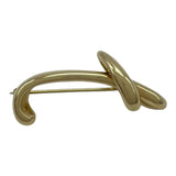 ティファニー TIFFANY＆CO レターブローチ ゴールド 18K ジュエリー