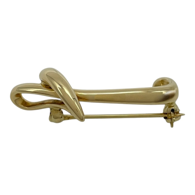 ティファニー TIFFANY＆CO レターブローチ ゴールド 18K ジュエリー
