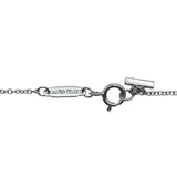 ティファニー TIFFANY＆CO Tスマイルダイヤネックレスミニ ホワイトゴールド Au750 ジュエリー