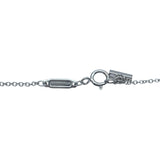 ティファニー TIFFANY＆CO Tスマイルダイヤネックレスミニ ホワイトゴールド Au750 ジュエリー