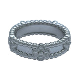 ヴァンクリーフ＆アーペル Van Cleef & Arpels ペルレ スウィートクローバー リング ホワイトゴールド Au750 ジュエリー