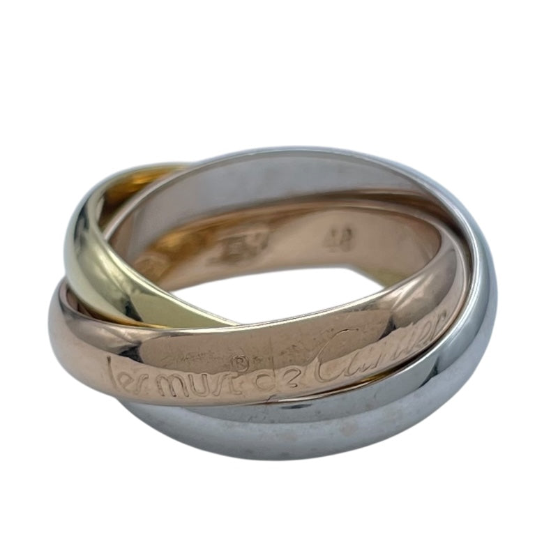 カルティエ Cartier トリニティリング ゴールド/ホワイトゴールド/ピンクゴールド 750 ジュエリー