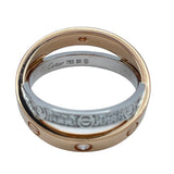 カルティエ Cartier ビーラブダイヤリング ピンクゴールド/ホワイトゴールド 750 ジュエリー