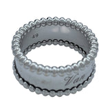 ヴァンクリーフ＆アーペル Van Cleef & Arpels ペルレシニアチュールリング ホワイトゴールド Au750 ジュエリー