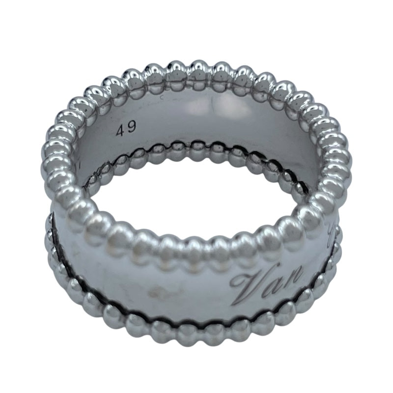 ヴァンクリーフ＆アーペル Van Cleef & Arpels ペルレシニアチュールリング ホワイトゴールド Au750 ジュエリー