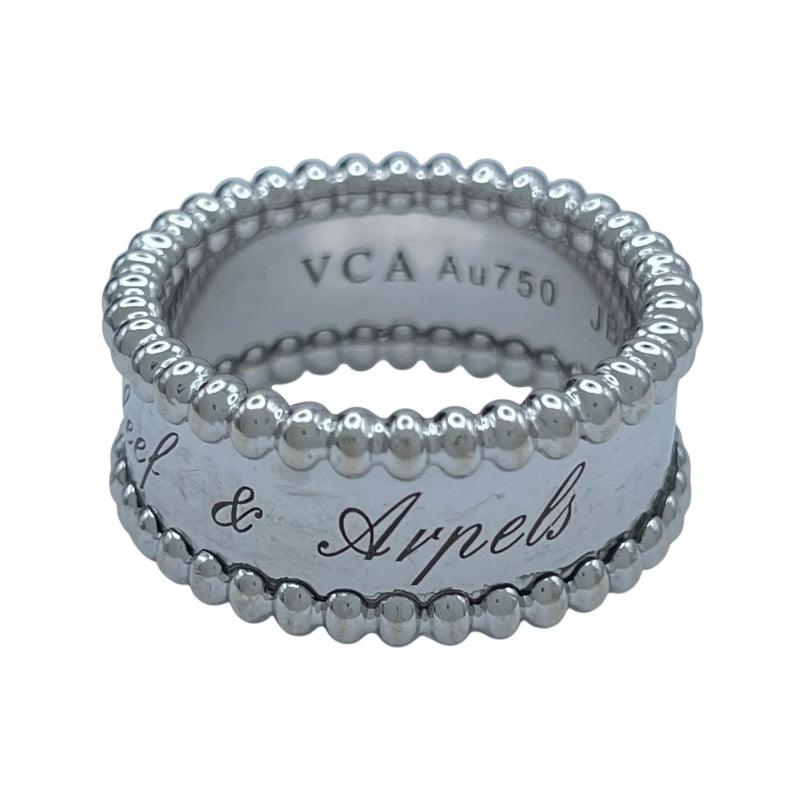 ヴァンクリーフ＆アーペル Van Cleef & Arpels ペルレシニアチュールリング ホワイトゴールド Au750 ジュエリー