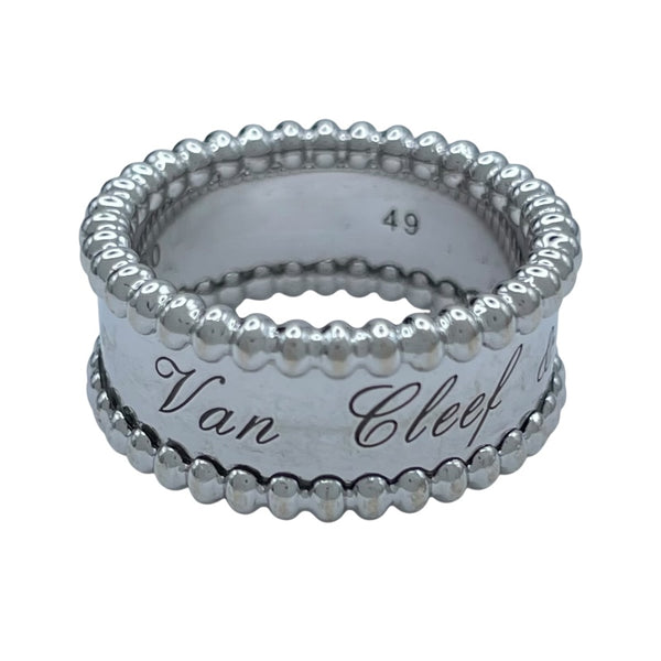 ヴァンクリーフ＆アーペル Van Cleef & Arpels ペルレシニアチュールリング ホワイトゴールド Au750 ジュエリー