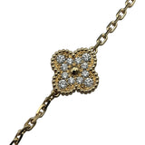 ヴァンクリーフ＆アーペル Van Cleef & Arpels ヴィンテージアルハンブラ 20Pネックレス マラカイト イエローゴールド 750 ジュエリー