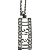 ティファニー TIFFANY＆CO アトラスバーネックレス ホワイトゴール 750WG ジュエリー