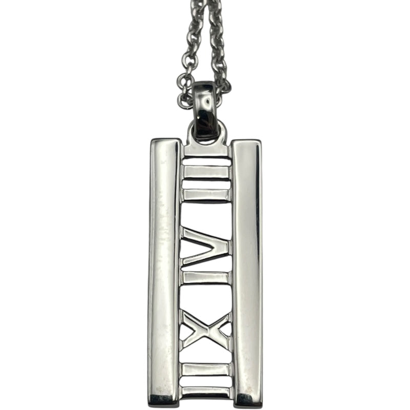 ティファニー TIFFANY＆CO アトラスバーネックレス ホワイトゴール 750WG ジュエリー