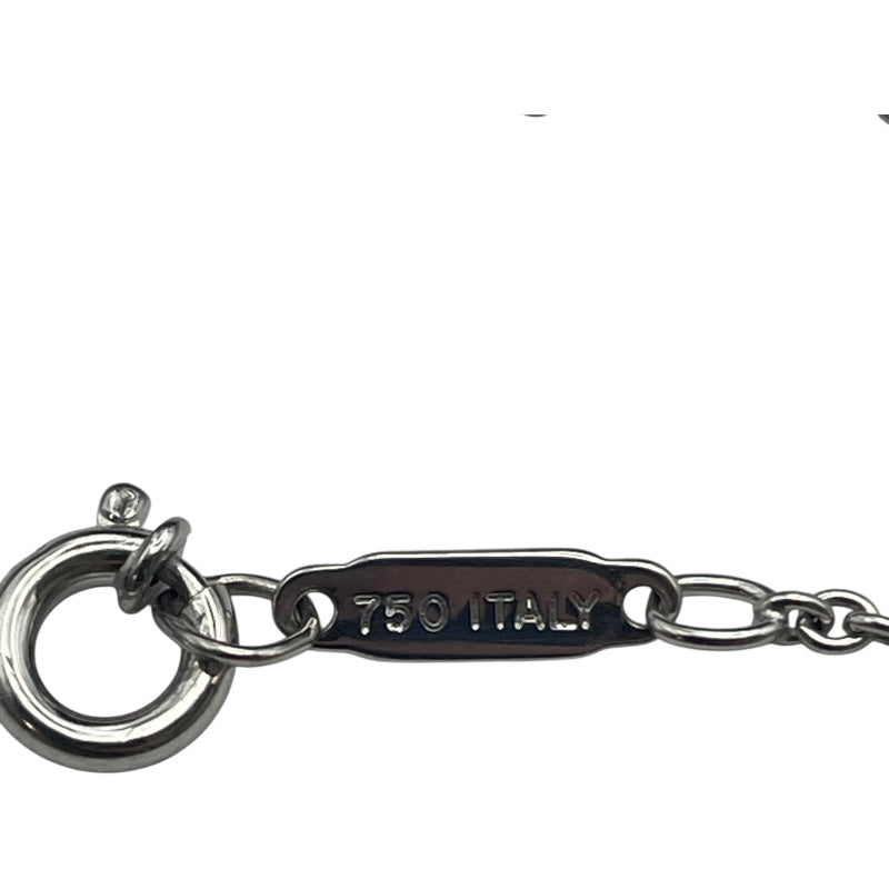 ティファニー TIFFANY＆CO アトラスバーネックレス ホワイトゴール 750WG ジュエリー
