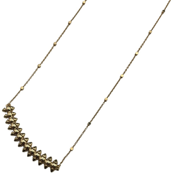 カルティエ Cartier クラッシュ ドゥ カルティエ ネックレス SM ピンクゴールド 750 ジュエリー