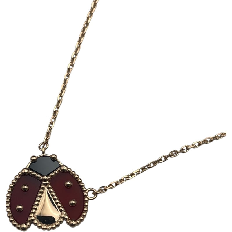 ヴァンクリーフ＆アーペル Van Cleef & Arpels ラッキースプリングネックレス ピンクゴールド 750PG ジュエリー