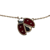 ヴァンクリーフ＆アーペル Van Cleef & Arpels ラッキースプリングネックレス ピンクゴールド 750PG ジュエリー