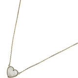 ヴァンクリーフ＆アーペル Van Cleef & Arpels ラッキーアルハンブラハートネックレス イエローゴールド 750 ジュエリー