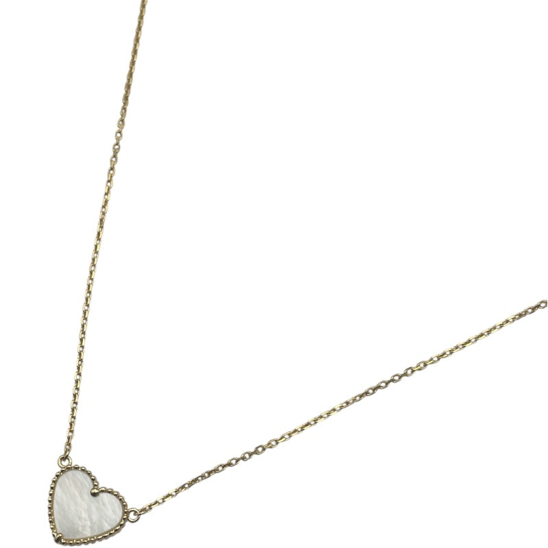 ヴァンクリーフ＆アーペル Van Cleef & Arpels ラッキーアルハンブラハートネックレス イエローゴールド 750 ジュエリー