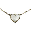 ヴァンクリーフ＆アーペル Van Cleef & Arpels ラッキーアルハンブラハートネックレス イエローゴールド 750 ジュエリー