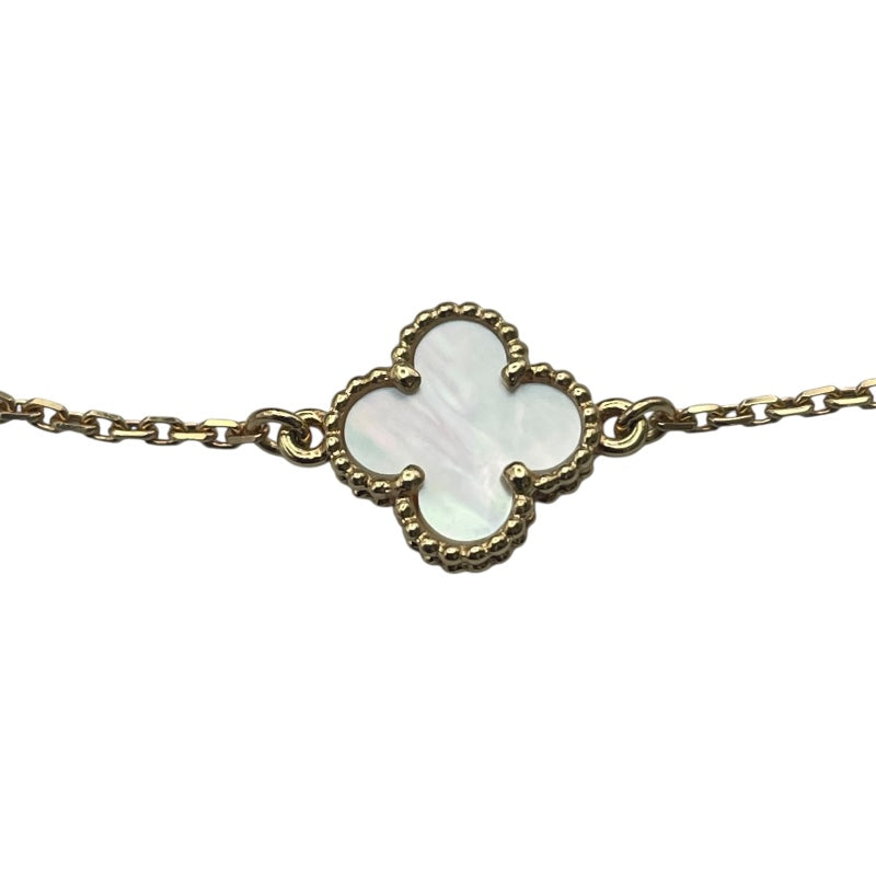 ヴァンクリーフ＆アーペル Van Cleef & Arpels スウィートアルハンブラ ブレス イエローゴールド 750 ジュエリー
