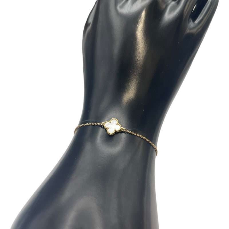 ヴァンクリーフ＆アーペル Van Cleef & Arpels スウィートアルハンブラ ブレス イエローゴールド 750 ジュエリー