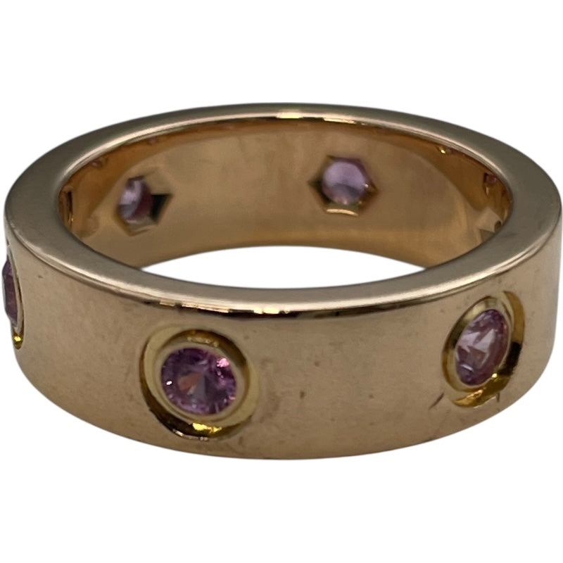 カルティエ Cartier ラブリング フルピンクサファイア ピンクゴールド 750PG ジュエリー